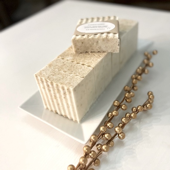 HAND CRAFTED Soap.  Almond Essential Oils & Oatmeal.  Organic - Natural Handmade - Picture 6 of 6